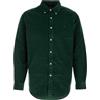 Polo Ralph Lauren - Camicia in Corduroy Vestibilità Personalizzata - - Shirts - Uomo - Verde