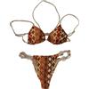 Me-Fui - Set Bikini Glitter con Gancio - - Swimwear - Donna - Multicolore