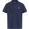 Etro - Polo in Cotone con Logo - - Tops - Uomo - Blu