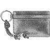 Michael Kors - Portafoglio Portatessere in Pelle Metallizzata Jet Set con Charms - - Accessories - Donna - Grigio
