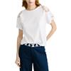 Pepe Jeans - Magliette Veronica- stile fresco ed elegante - - Tops - Donna - Bianco
