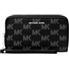 Michael Kors - Jet Set Travel Large Flat Multi-Function Phone Case - - Bags - Donna - Nero