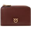 PINKO - Mini Wallet Vitello Seta - - Accessories - Donna - Rosso