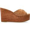 Jimmy Choo - Leda Wedge 100 - - Shoes - Donna - Marrone