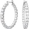 Swarovski - Orecchini per donne- rodiati- bianco Matrix 5647715 - - Accessories - Donna - Grigio