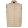 Emporio Armani EA7 - Gilet imbottito marrone Core Identity - - Jackets - Uomo - Beige
