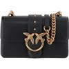 PINKO - Love One Borsa a Spalla Classica - - Bags - Donna - Nero