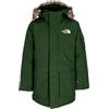 The North Face - Giacca Lunga Impermeabile con Cappuccio Rimovibile - - Jackets - Uomo - Verde