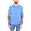 Sun68 - Polo Ricamato Floreale Manica Corta - - Tops - Uomo - Blu