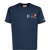 MC2 Saint Barth - Portofino T-shirt - - Tops - Uomo - Blu