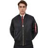 Alpha Industries - Ma-1 Heritage Bomber Jacket - - Jackets - Uomo - Nero