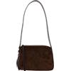 Tory Burch - Borsa a spalla Romy piccola in camoscio - - Bags - Donna - Marrone