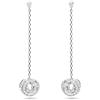 Swarovski - Generation Drop Earrings Long - - Accessories - Donna - Grigio
