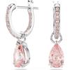 Swarovski - Attract Drop Earrings - - Accessories - Donna - Rosa