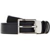 MONTBLANC - Meisterstück Reversible Leather Belt - - Accessories - Uomo - Blu