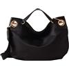 Borbonese - Borsa Hobo London Media - - Bags - Donna - Nero