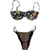 Me-Fui - Bikini Floreale con Chiusura a Gancetto - - Swimwear - Donna - Multicolore