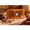Maxtris Confetti Creamy Max Gianduia Bianchi 1 kg - Confetti Golosi al Gusto Gianduia per Matrimoni, Cerimonie, Feste e Confettate