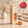 Maxtris Macarons Caramello Salato 70 g 5 Pezzi Senza Glutine - Dolcetti Macarons al Gusto Caramello Salato per Feste, Confettate e Idee Regalo