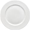 Tognana Golf Bianco Piatto Dessert in Porcellana Ø19xH2 cm - Piattino Elegante per Dolci e Frutta