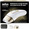 Braun Silk·Expert pro 5 Epilatore Luce Pulsata, 2 Testine, PL5230 Oro | Epilazione Laser Peli Donna a Casa, Riduzione Permanente dei Peli, 2 Testine, Pochette