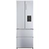 Haier HFR5720EWMG Frigorifero ad armadio french door, CON DISPENSER ACQUA, No Frost, luce LED, colore Gentle Silver, largo 70 cm, Nuova classe E