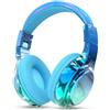 Merkloos Cuffie per bambini - Bluetooth 5.3 wireless - Rosa - Pieghevoli - Per musica, video e lezioni online
