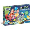 Clementoni Scienza e Gioco Lab - I Migliori 100 Esperimenti, Laboratorio di Scienze Bambini 8+ Anni per Scoprire Discipline Come Chimica, Fisica, Botanica, Gioco Made in Italy, Lingua Italiana, Clementoni,Eta 8+