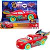 Mattel Disney e Pixar Cars celebrano Saetta McQueen | Con luci e suoni, modello grande con 10 effetti speciali,Mattel, Eta 3+