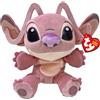 TY Floppy - Collezione Disney Lilo&Stitch, Angel, Morbido Peluche da Collezionare, Idea Regalo per Grandi e Piccini - 20 cm -