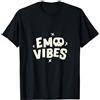 Wowsome! Emo Vibes Alternative 2000 Emo Punk Skull Goth Maglietta