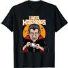 I Hate Mornings Funny Dracula Vampire Barista Coffee I Hate Mornings Maglietta