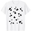 Dalmatian Halloween Costume di Carnevale di Halloween Cane Dalmata Maglietta