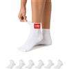 NOLOGO KATIACALZE Calzini Donna Cotone Corti Senza Elastico, 6 Paia - Calze Sanitarie Donna Uomo, Non stringe, Morbida, Traspirante, anche per Piedi Sensibili