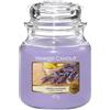Yankee Candle Candela profumata in giara media | Lavanda al limone | Durata Fino a 75 Ore