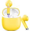zakotu 2026 Cuffie Bluetooth 5.4, Cuffie in Ear 32 Ore di Riproduzione, Giallo | Auricolari Bluetooth 5.4 con 4 ENC Cancellazione Rumore Mic, Bassi Stereo, Impermeabili IP7, USB-C, per Android e iOS.