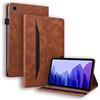 Auslbin Custodia per Samsung Galaxy Tab A7 10.4 Pollice T500/T505/T507,Cuoio Premium PU Cover per iPad Tablet con funzione di supporto e Slot per schede,[Sleep/Wake Automatica funzione],Marrone