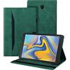 Auslbin Custodia per Samsung Galaxy Tab A 10.5 Pollici (SM-T590/SM-T595) 2018 Pelle PU Cover Tablet Case con Supporto Funzione (Verde)