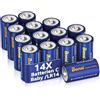 BONAI Batterie C LR14 Alcaline 1,5V Confezione da 14 Pile Mezza Torcia ad Alta Capacità per Torce Giocattoli e Radio Prestazioni Affidabili a Lungo Termine Conservazione 10 Anni
