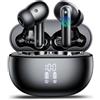 Nerunsa 2026 Cuffie Bluetooth 5.4, Auricolari Bluetooth Stereo HiFi Con 4 ENC Microfoni Anti-Rumore, Durata 60 Ore Cuffiette In Ear, Cuffiette Touch Control, LED-Display, Impermeabili IP7 Cuffie Senza Fili