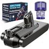 Ecovoltix V11 Batteria per Dyson V11 V15, compatibile con V11Extra Absolute Animal Outsize V15 SV15 SV16 970425-01 (non per modelli a vite)