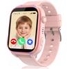pmstuy 4G Smartwatch Bambini con GPS, SOS, Telefono, Modalita Classe, Sveglia | Orologio GPS Bambini con Videochiamate HD, Chat Vocale, Impermeabile IP68, Giochi, Calcolatrice, Regalo Ragazzi e Ragazze