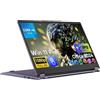 Vowmoon PC portatile 2-in-1 Yuga,touchscreen 15,6 pollici, win 11, 16 GB RAM, SSD 512 GB, Core i3-8100Y (3,40 GHz), ultra sottile con tastiera retroilluminata, Wi-Fi 5, Bluetooth 5.1, porta RJ45