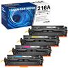 colorfly 216A Cartucce toner Compatibile per HP 216A multipack MFP M183fw | per HP Color LaserJet Pro MFP M183fw M182n M182nw M183fdw M155dw M155nw W2410A W2411A W2412A W2413A 4-Pack