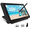 HUION Kamvas 13 Tavoletta Grafica con Schermo, 120% sRGB | 13,3 Pollici, Penna PW517, Compatibile Android, PC e Mac, Supporto Incluso, Ideale per Lavoro da Casa (Verde)