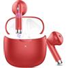zakotu 2026 Cuffie Bluetooth 5.4, Cuffie in Ear 32 Ore di Riproduzione, Rosso | Auricolari Bluetooth 5.4 con 4 ENC Cancellazione Rumore Mic, Bassi Stereo, Impermeabili IP7, USB-C, per Android e iOS.