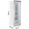 Armadio Frigo Professionale Positivo 400, +3°C/+10°C, con Interno in ABS Termoformato e Portavetro - Classe B