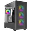 XILENCE Case XILENCE Flux X916.ARGB Midi-Tower Nero