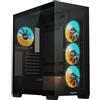 GIGABYTE Case GIGABYTE C500 Panoramic Stealth Midi-Tower Nero