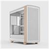 FRACTAL DESIGN Case FRACTAL DESIGN Summit Chalk White TG Clear Tint Midi-Tower Bianco/Legno